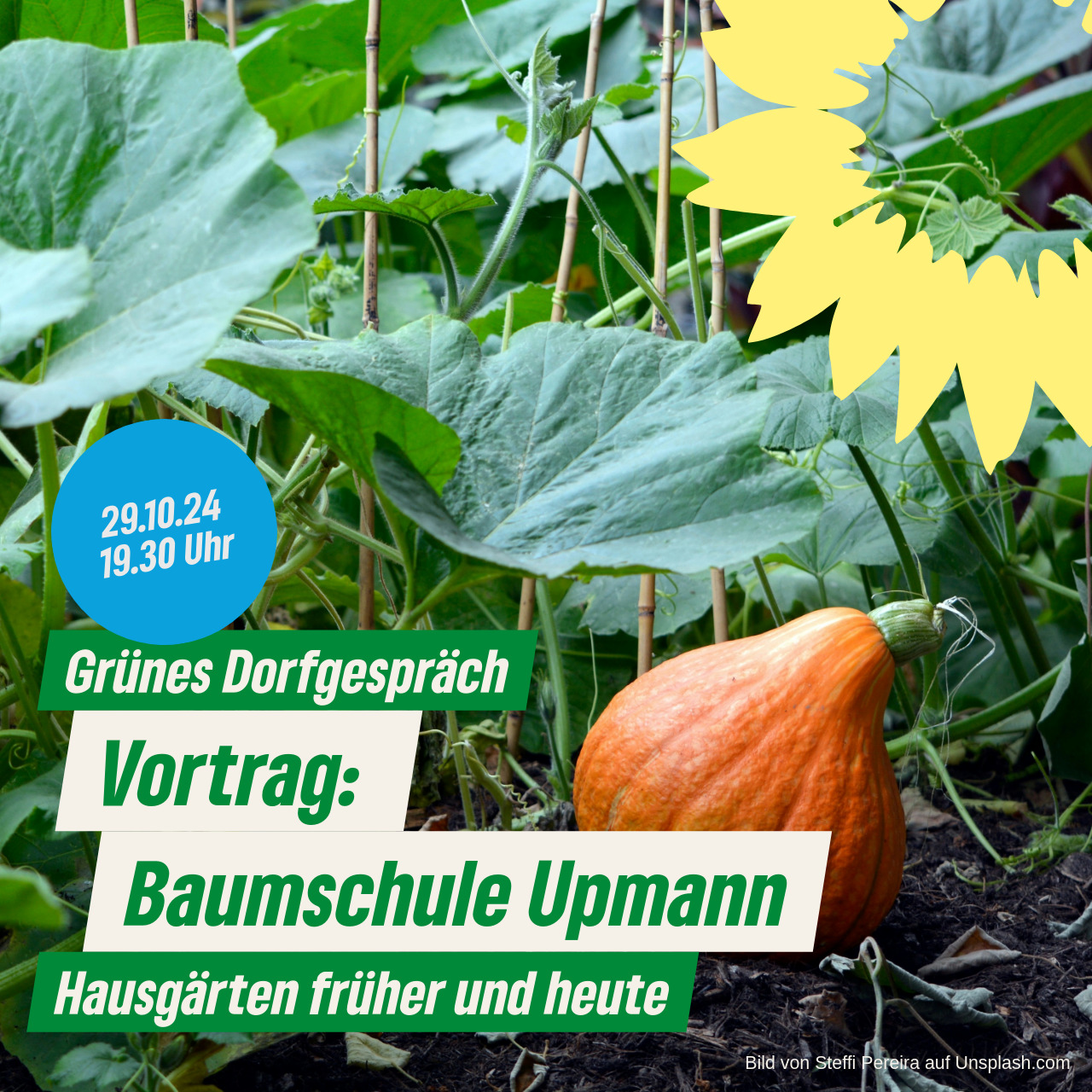 „Grünes Dorfgespräch“ mit Baumschule Upmann zum Thema Hausgärten früher und heute